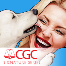 Load image into Gallery viewer, *Supergirl: Woman of Tomorrow #1, CGC Signature Series (9.8) JTC EXCLUSIVE | Supergirl & Krypto Negative Space variant edition