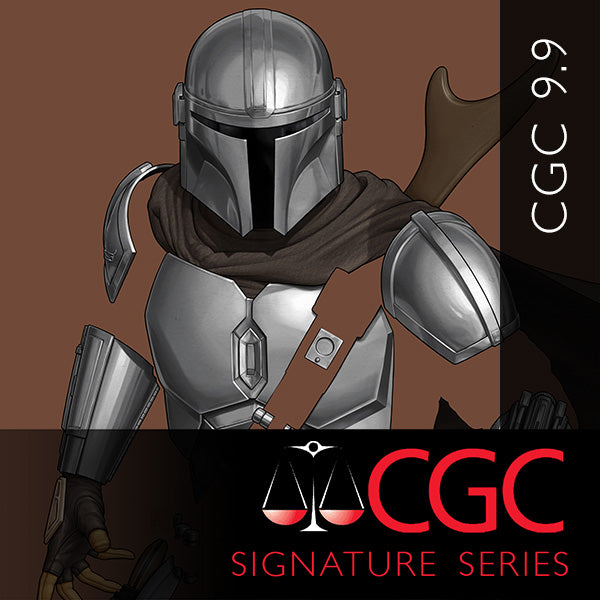 Mandalorian #2, CGC Signature Series (9.9 or better) JTC EXCLUSIVE | Mandalorian Negative Space variant edition