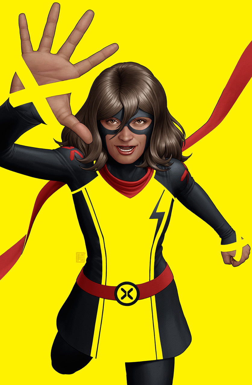 KAMALA KHAN: X-MEN Negative Space Print 11”x17” – John Tyler