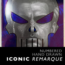Load image into Gallery viewer, *Daredevil &amp; Punisher #5, ICONIC REMARQUE (Numbered with Certificate of Authenticity) JTC EXCLUSIVE | Punisher Tone ICONIC REMARQUE variant edition BLUE
